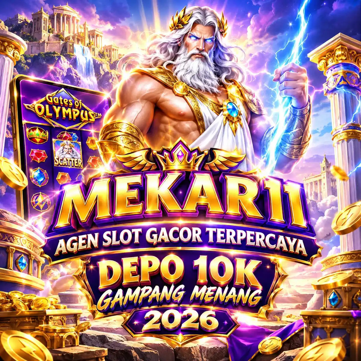 MEKAR11 - Agen Slot Gacor Terpercaya Depo 10k Gampang Menang 2026